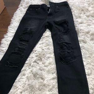 Black Boyfriend Jeans